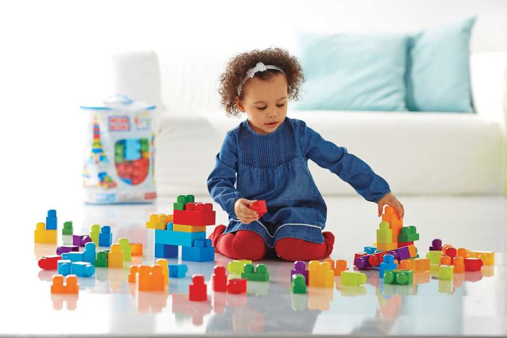 Kaladėlių rinkinys Mega Bloks DCH63 (80 detalių)