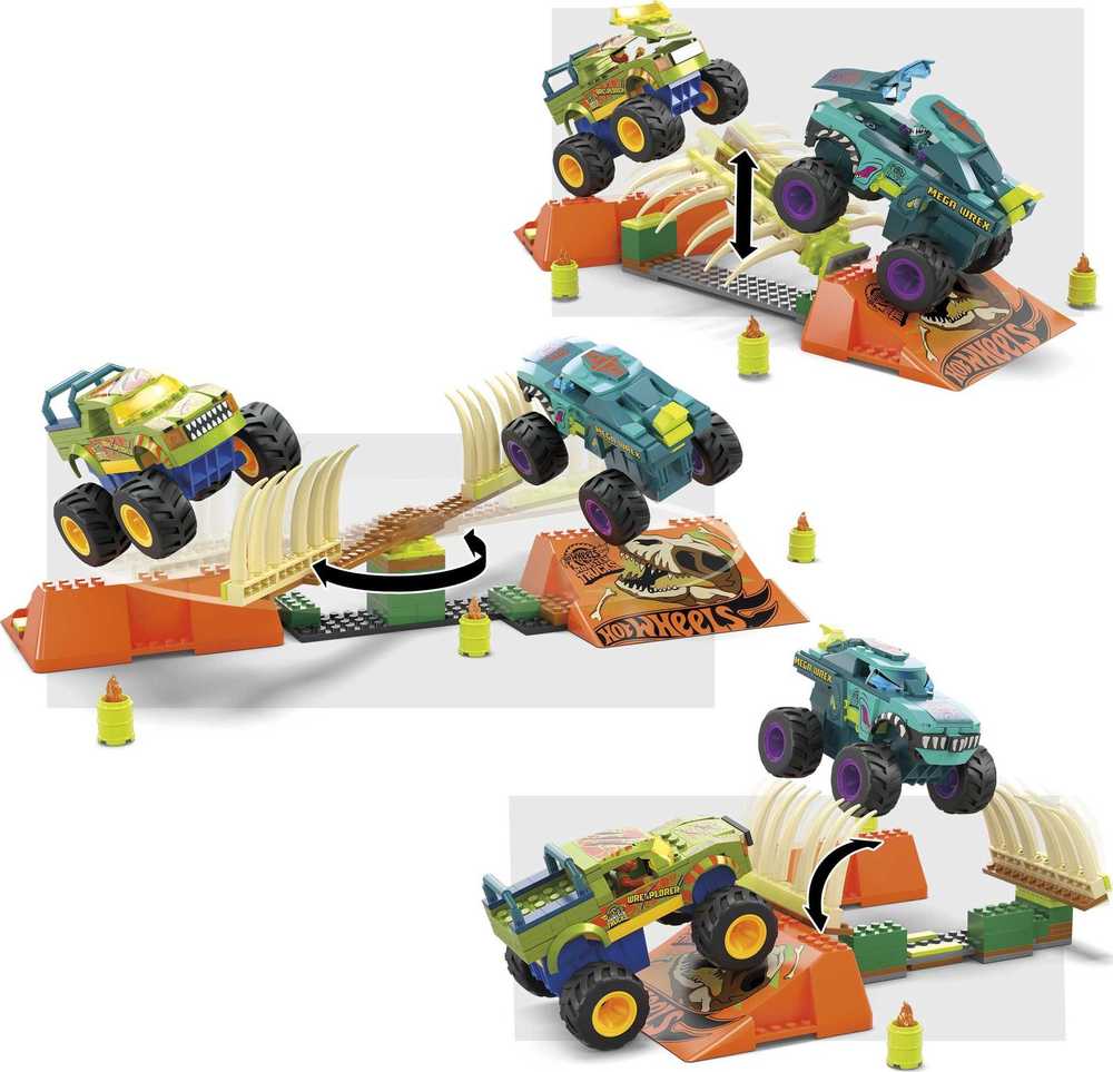 Mega Bloks Hot Wheels Monster Trucks Mega-Wrex HKF89