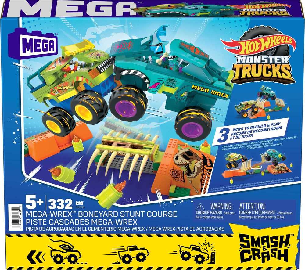 Mega Bloks Hot Wheels Monster Trucks Mega-Wrex HKF89