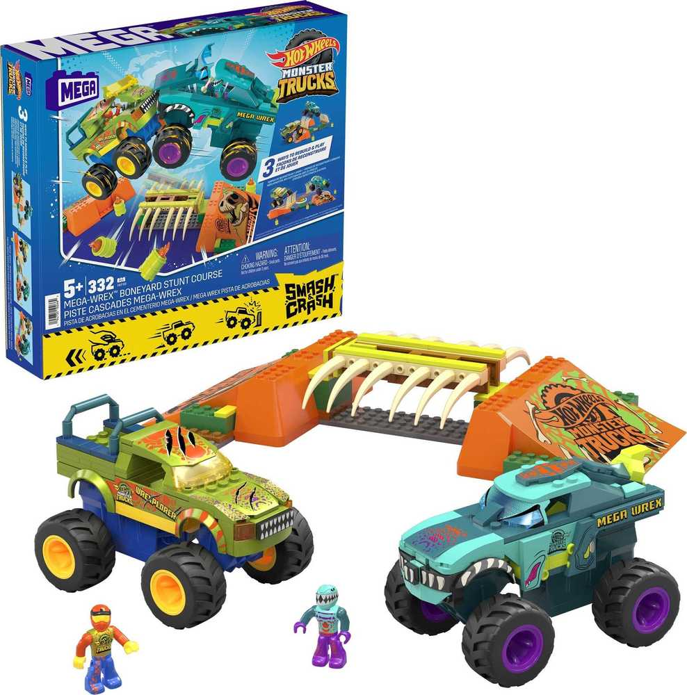 Mega Bloks Hot Wheels Monster Trucks Mega-Wrex HKF89