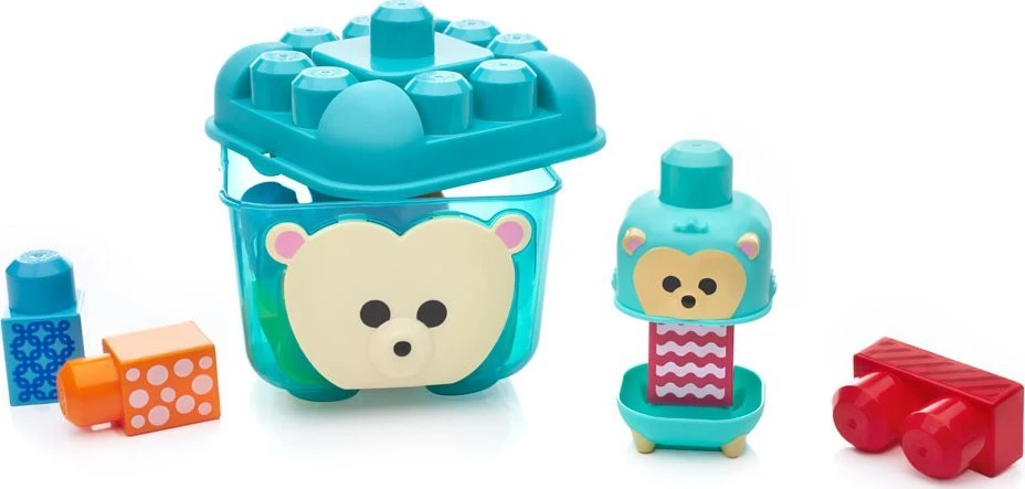 Mega Bloks, Pirmieji statybininkai, Konstruoti - Svyruojantis Ežiukas, Konstruktorius Rinkinys, Unisex, 1-5 Metalas