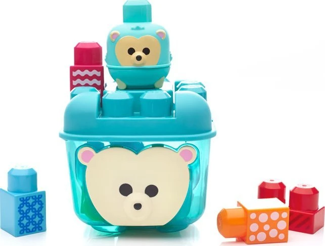 Mega Bloks, Pirmieji statybininkai, Konstruoti - Svyruojantis Ežiukas, Konstruktorius Rinkinys, Unisex, 1-5 Metalas