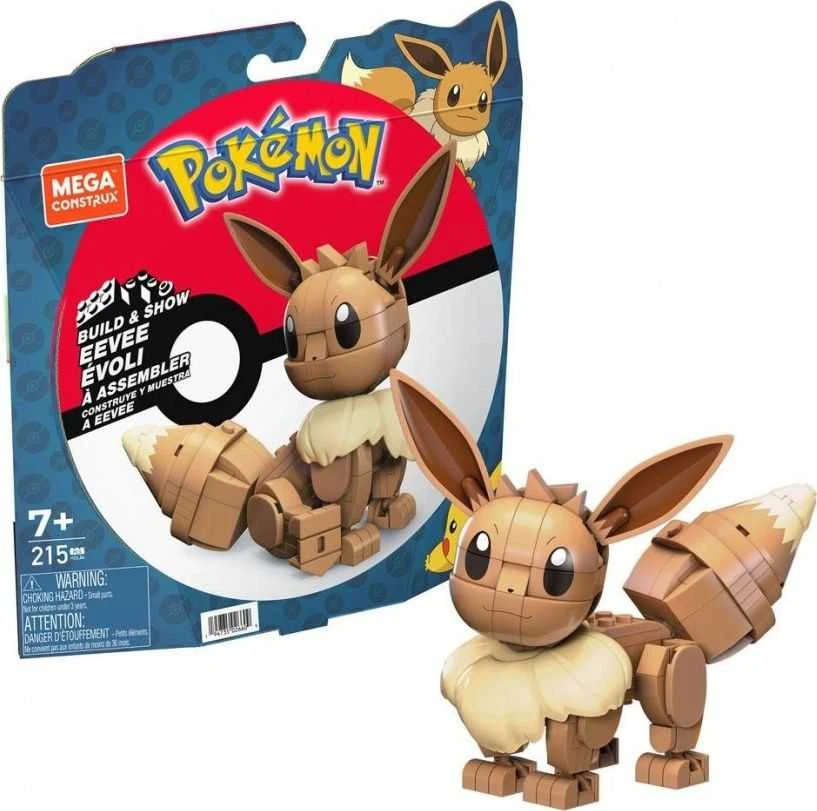 Mega Bloks Mattel MEGA CONSTRUX POKEMON rinkinys – Eevee (HDL84)