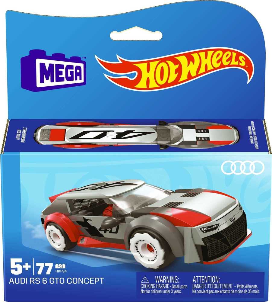 Mega Bloks Mega Hot Wheels Audi RS6 GTO HKF94