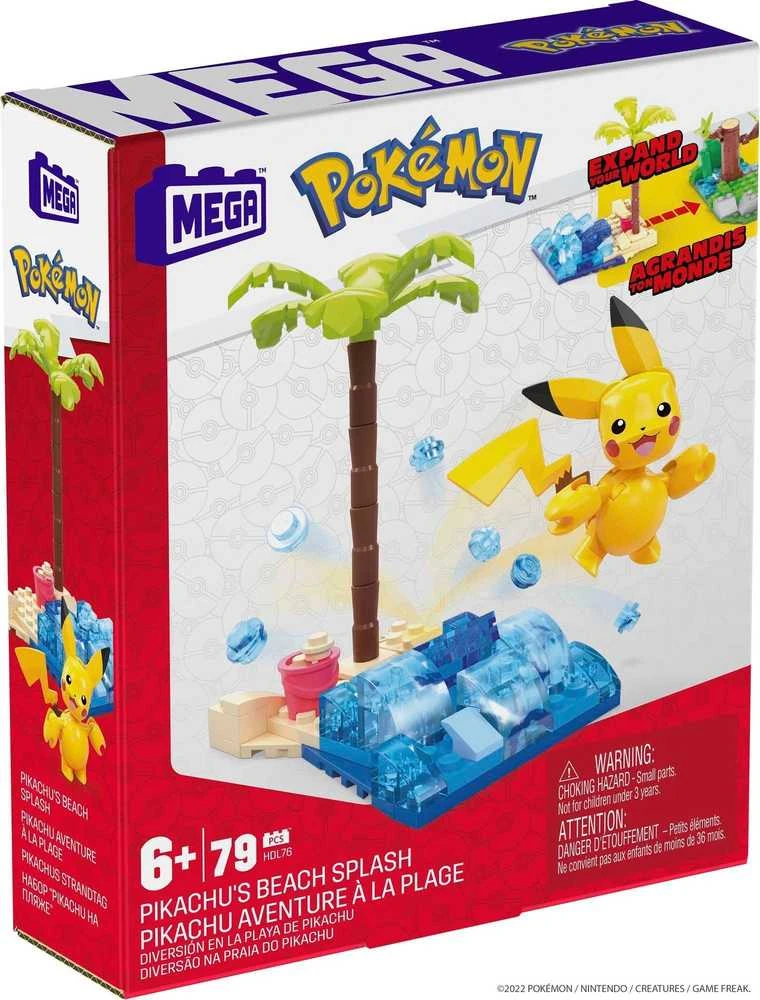 Mega Bloks Pokemon miško pikachu nuotykių konstravimo rinkinys