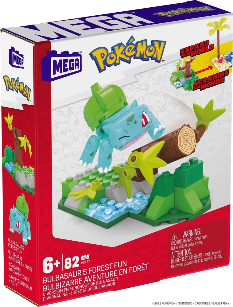 Mega Bloks Mega Pokémon: Pikachu Miško Nuotykis – 84 Detalės