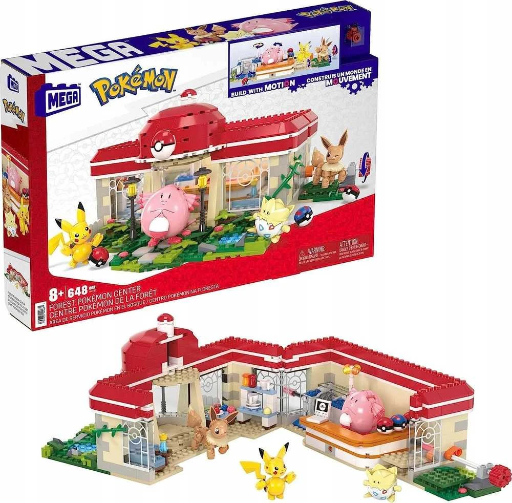 Mattel Mega Pokemon Forest Pokemon centras