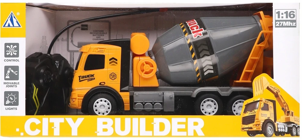 Mega Creative Sunkuoju betonu RC FF sunkvežimis 36X17X13 MC WB 36