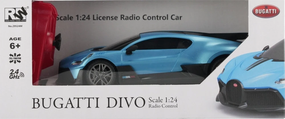 Mega Creative AUTO OSOB R/C FF LIC BUGATTI 25X11X12 MIX2 MC 36