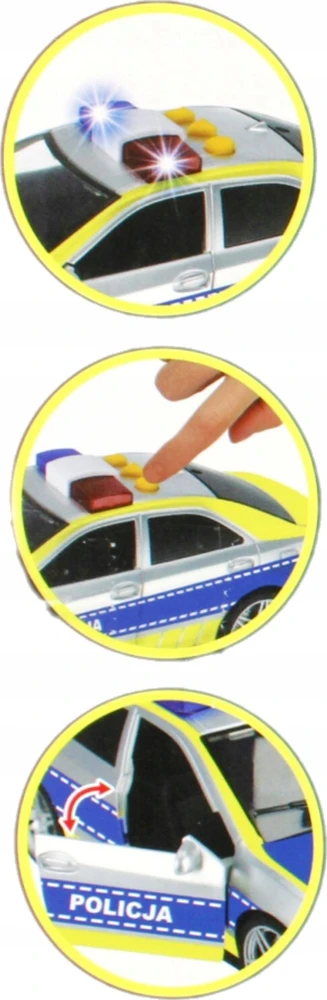 Auto Police Moje Miasto MEGA CREATIVE 520399