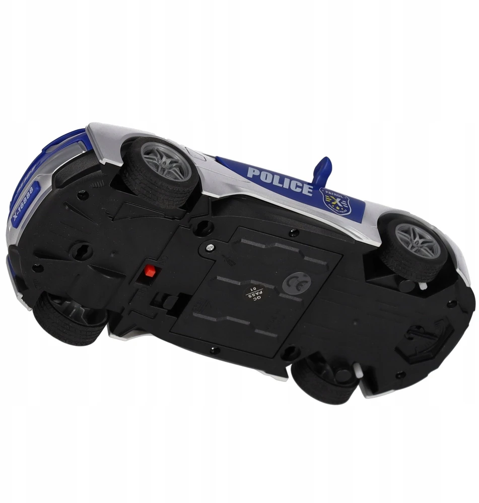 Mega Creative Policijos automobilis R/C FF LAD įkrovimo stotis 35X13X13 MC WB 36 (KS-27Y)