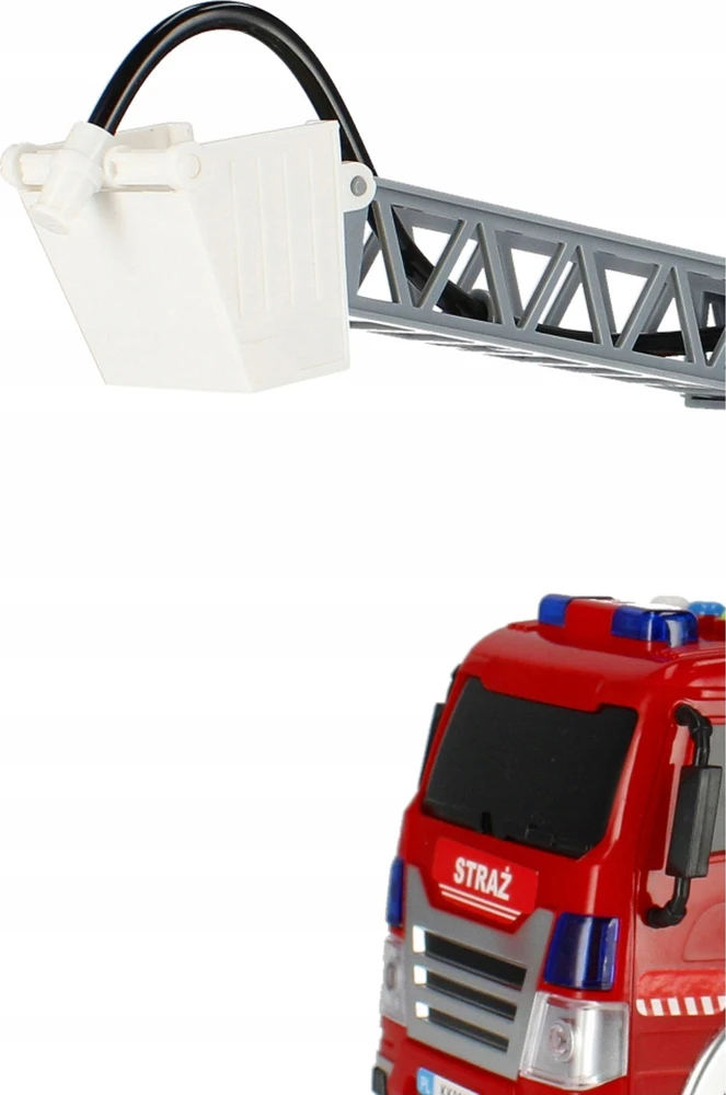 Automobilių gaisrinė su vandeniu Moje Miasto MEGA CREATIVE 522121