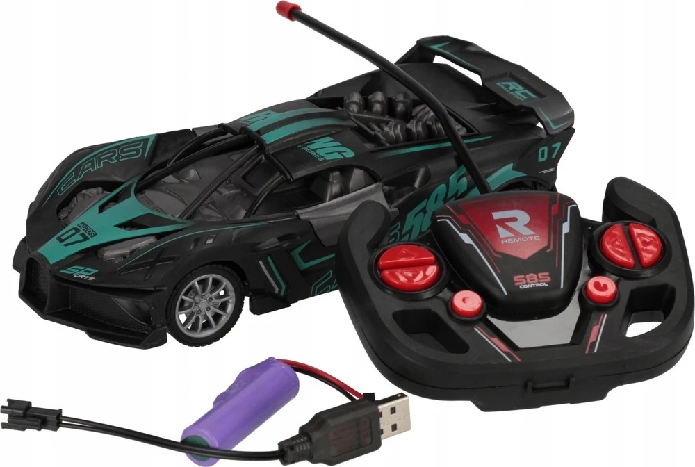 Mega Creative AUTO WYSCIG R/C FF LAD 28X12X14 MIX3 MC WB 36/72