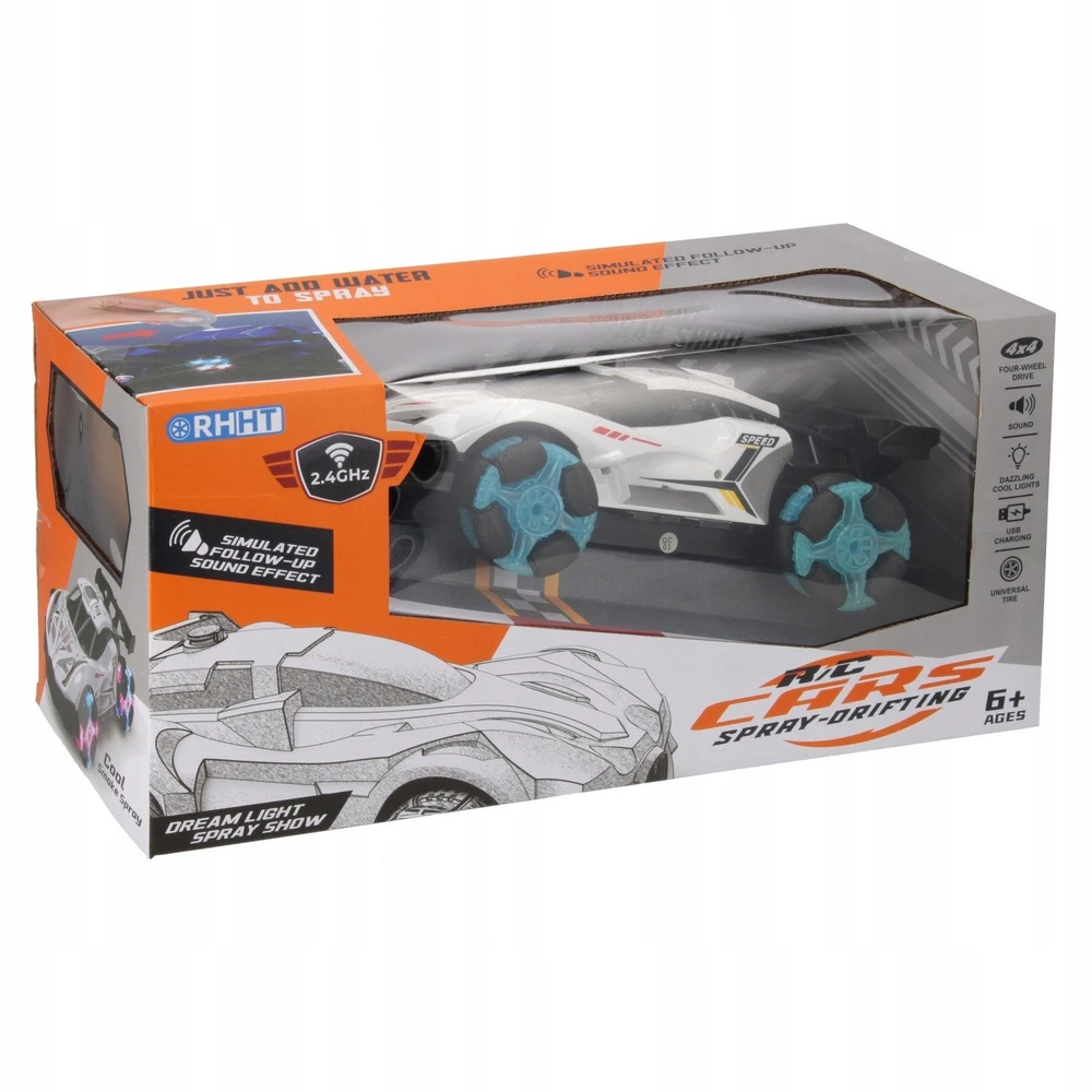 Mega Creative AUTO LENKTYNĖS R/C FF LAD SPRAY 46X21X18 MC WB 16