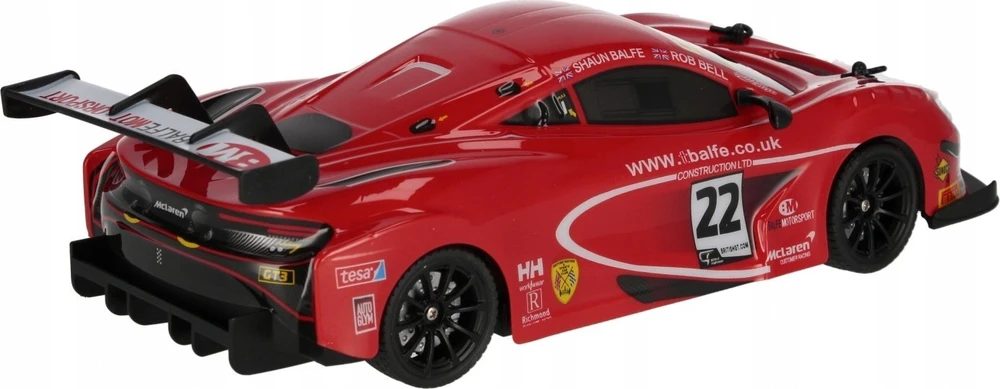 Mega Creative AUTOMOBILIS RADIJO GREITO VALDYMO FF LIC MCLAREN 44X17X17MIX2 MC 12