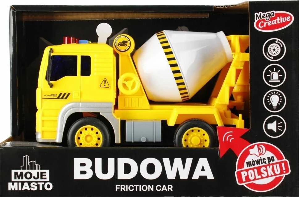 Statybinis sunkvežimis Moje Miasto Polska MEGA CREATIVE versija 522134