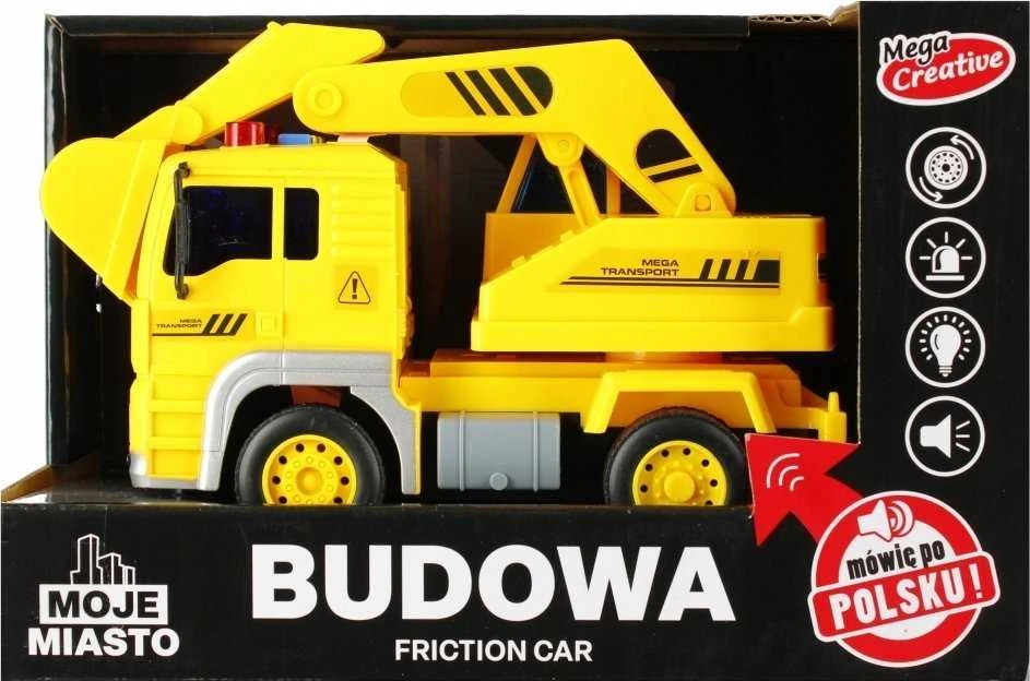 Statybinis sunkvežimis Moje Miasto Polska MEGA CREATIVE versija 522134