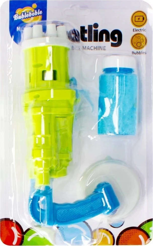 EUROTRADE Mc Banki Mydlane Muilo burbuliukai 50 ml MEGA CREATIVE pistoletas 532605