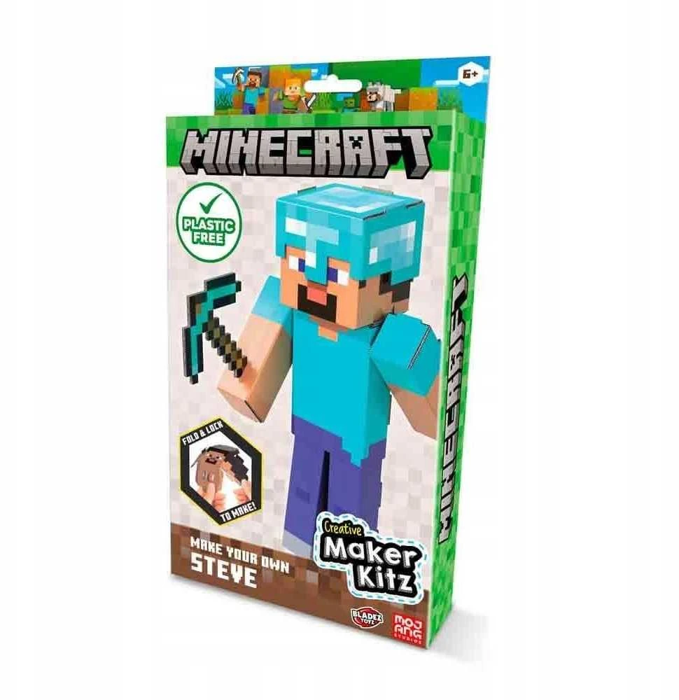 Mega Creative BLADEZ MINECRAFT zbuduj figurkę Steve_a MC85803