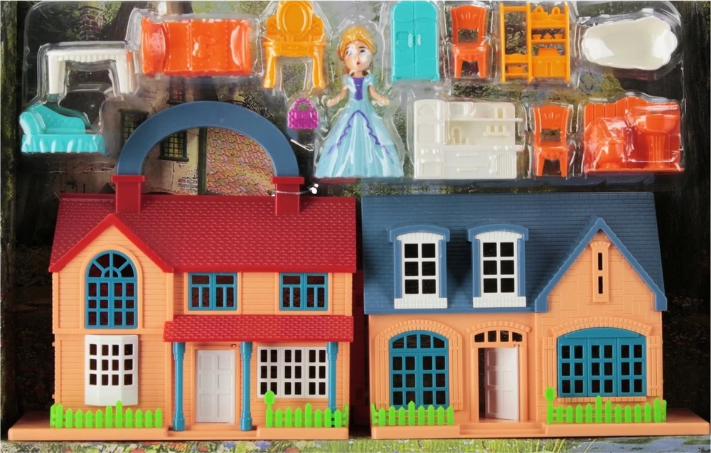 Mega Creative DOLLHOUSE AKC 37X25X8 MC WB 18/36