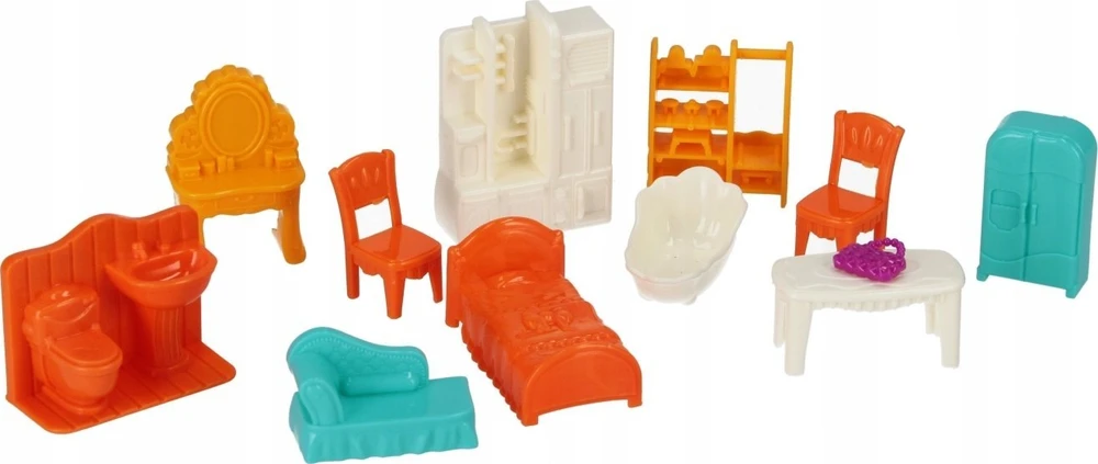 Mega Creative DOLLHOUSE AKC 37X25X8 MC WB 18/36
