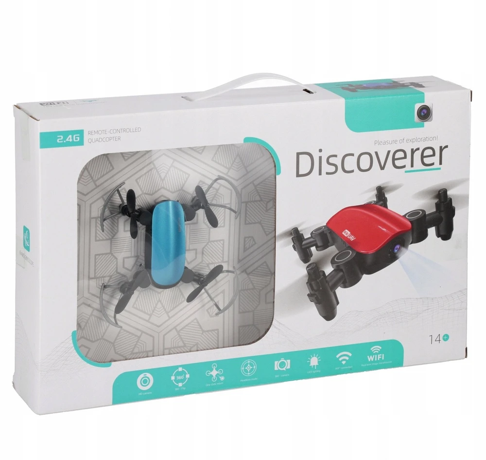 Dronas Mega Creative Dronas IR/C FF LAD KAMERA 38X24X7 MC WB 24