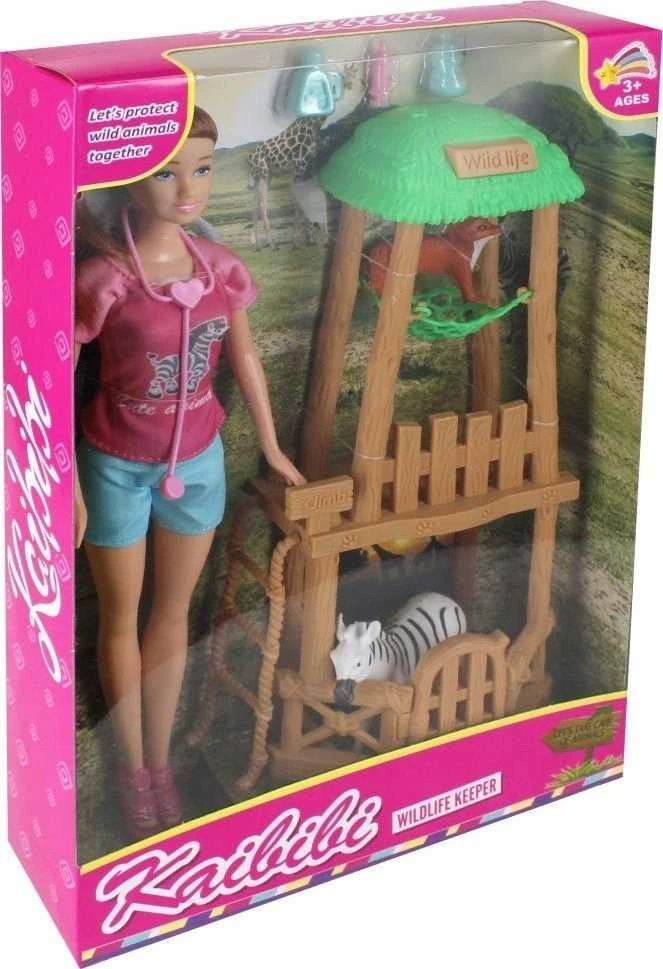 Lėlė 29cm su priedais Opiekun ZOO MEGA CREATIVE 526222
