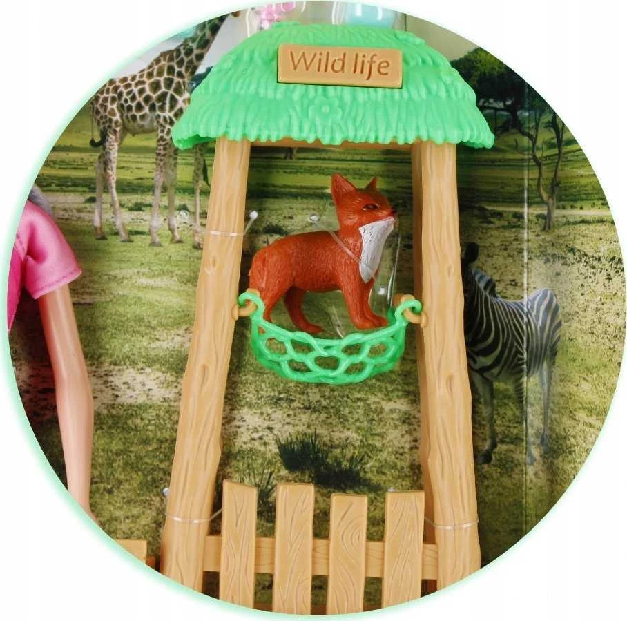 Lėlė 29cm su priedais Opiekun ZOO MEGA CREATIVE 526222