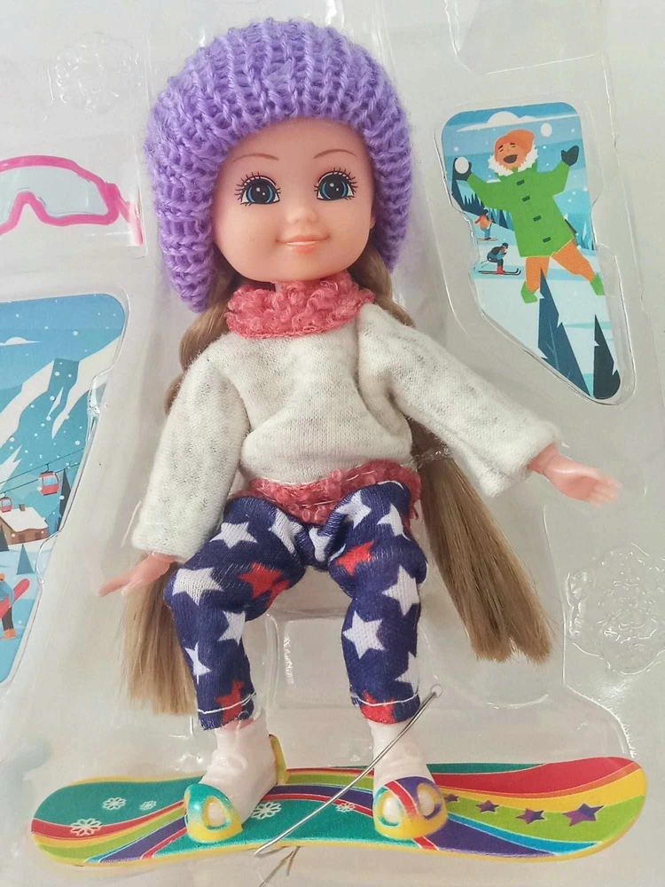 Mega Creative Lėlė 15cm su priedais MIX