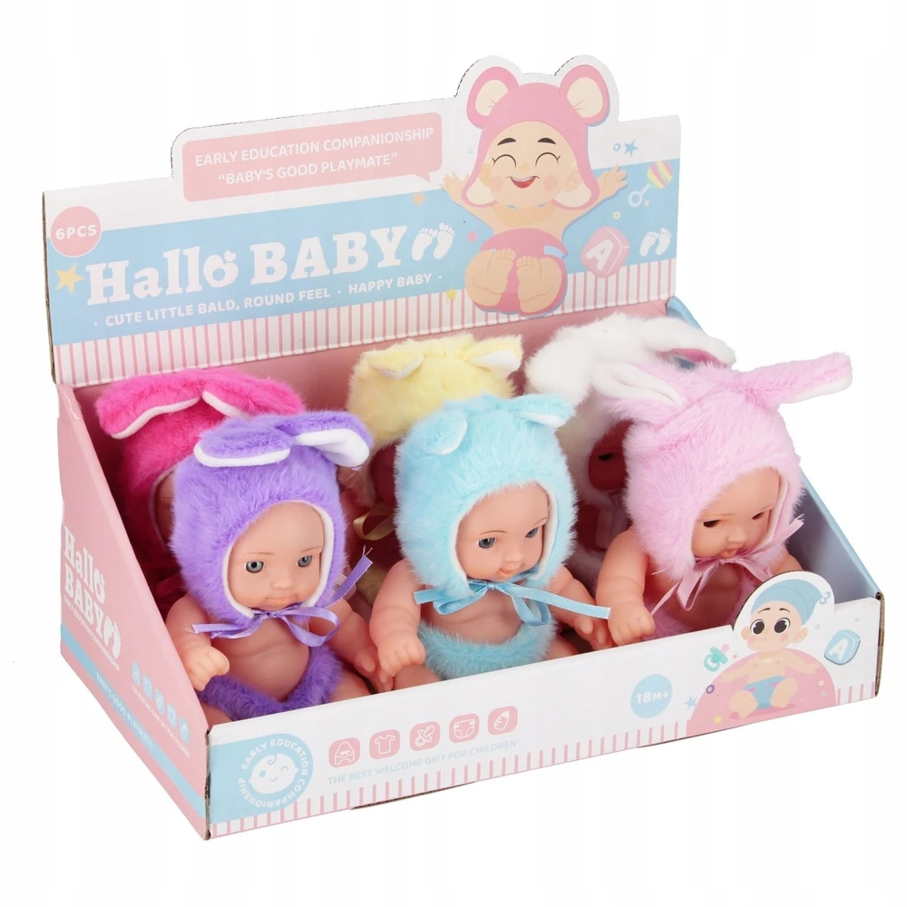 Mega Creative Lėlė Bobas 20 cm MIX6 MC Disp 6/144