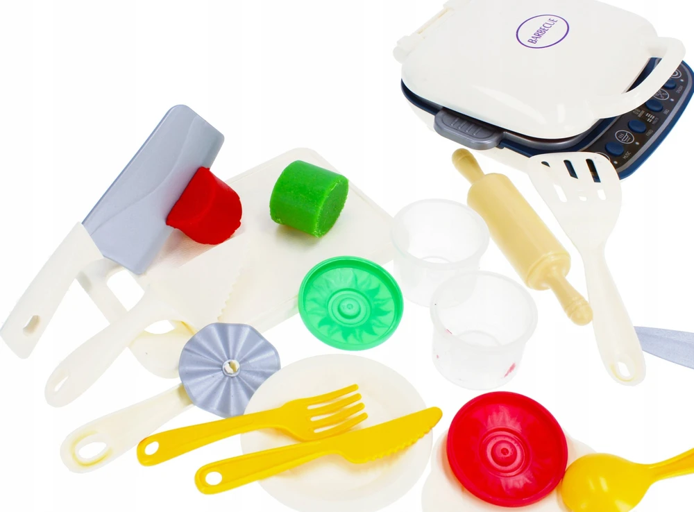 Plastikinė masė Grilis ir priedai MEGA CREATIVE 481570