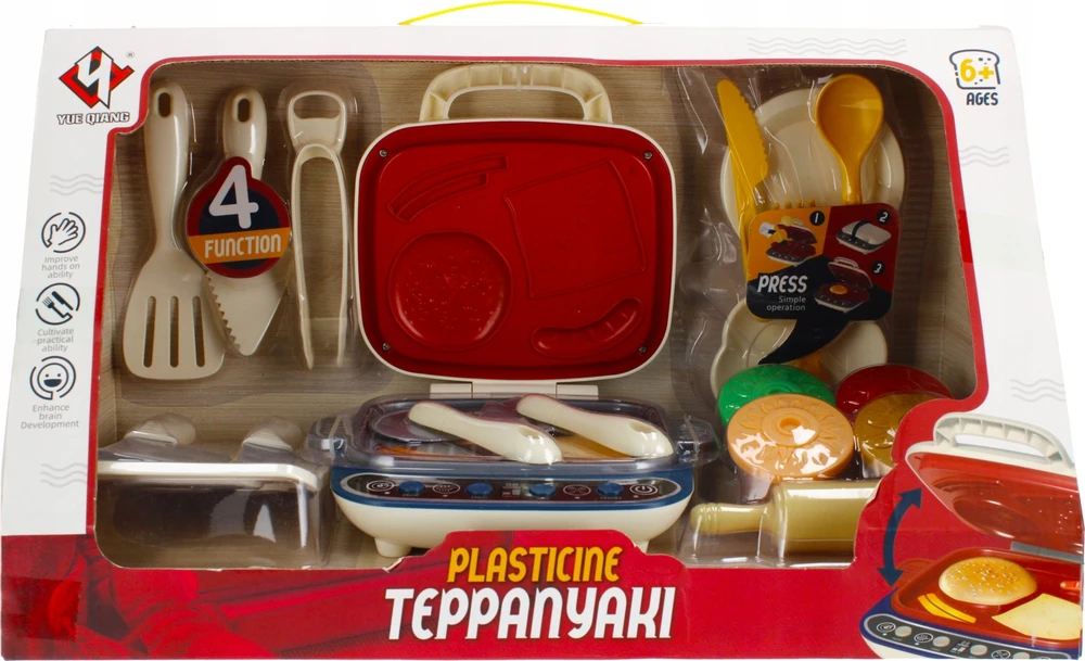 Plastikinė masė Grilis ir priedai MEGA CREATIVE 481570