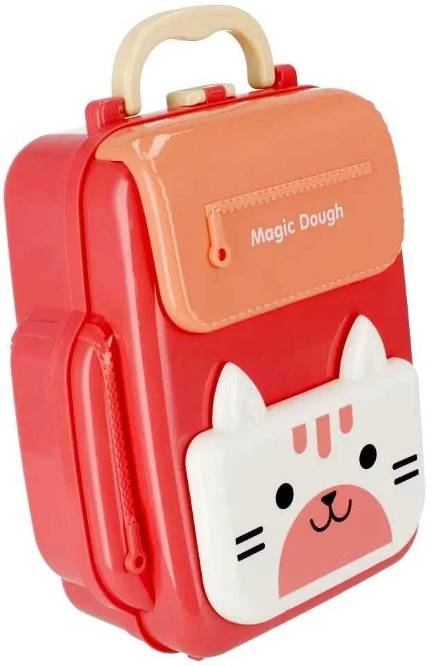 Plastikinė masė su priedais lagamine Vaisiai/Daržovės MEGA CREATIVE 499005