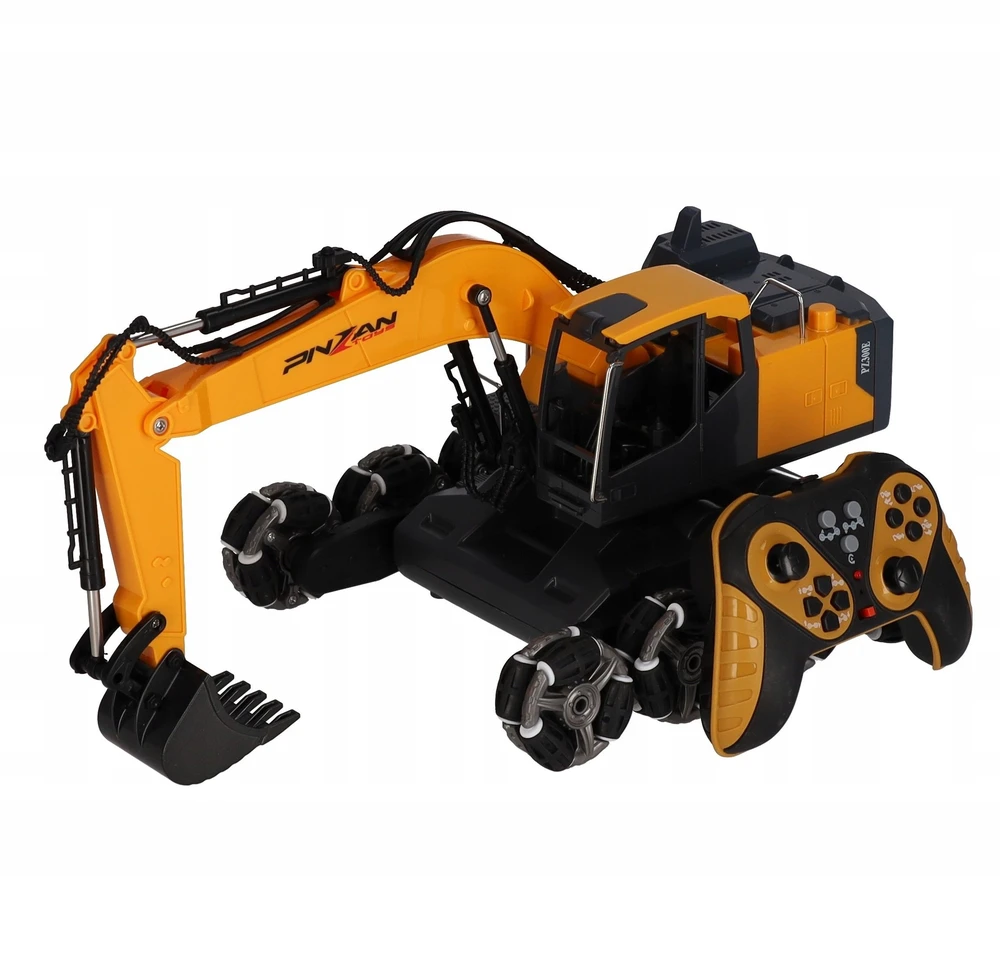 Mega Creative Ekskavatoriaus statybos mašina R/C FF lad 44X25X20 MC WB 12 (9037E)