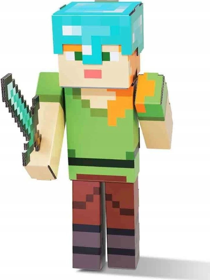 Mega Creative BLADEZ MINECRAFT zbuduj figurkę Alexa MC85804