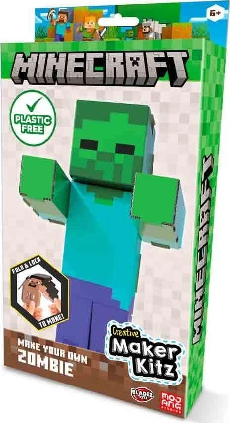 Mega Creative BLADEZ MINECRAFT zbuduj figurkę Zombie MC85741