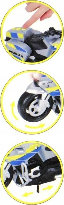 Motociklų policija Moje Miasto MEGA CREATIVE 520415