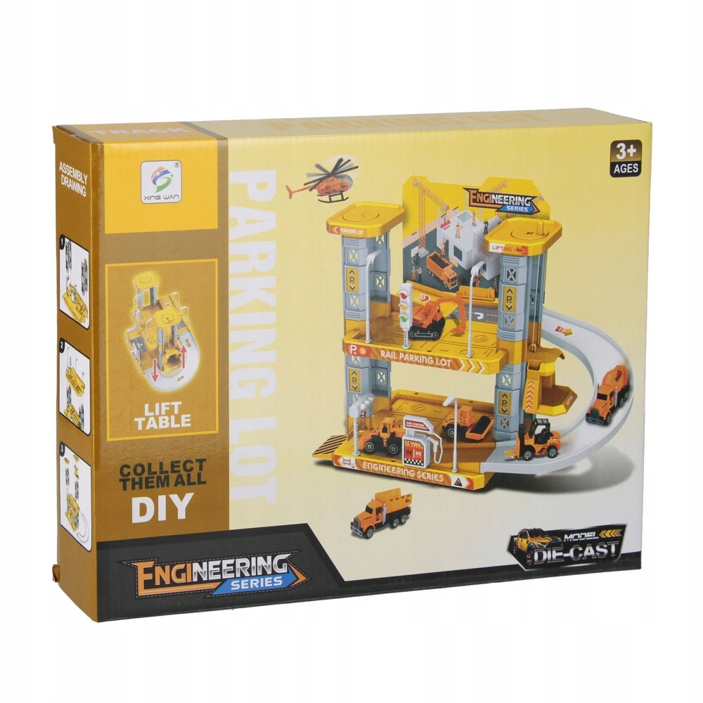 Mega Creative PARKING BUD AKC MET 34X26X6 MC PUD 18/36