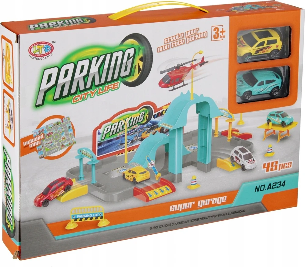 Mega Creative PARKING CITY AKC 37X26X7 MC WB 48
