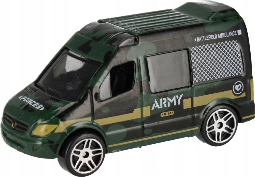 Metalinė armijos automobilių stovėjimo aikštelė ir priedai MEGA CREATIVE 524847