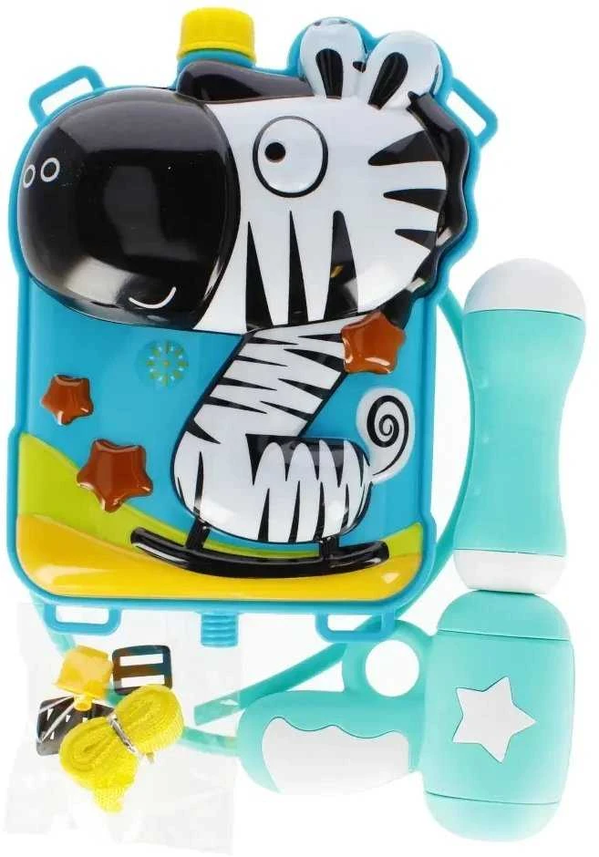 Vandens pistoletas Zebra kuprinė MEGA CREATIVE 511351