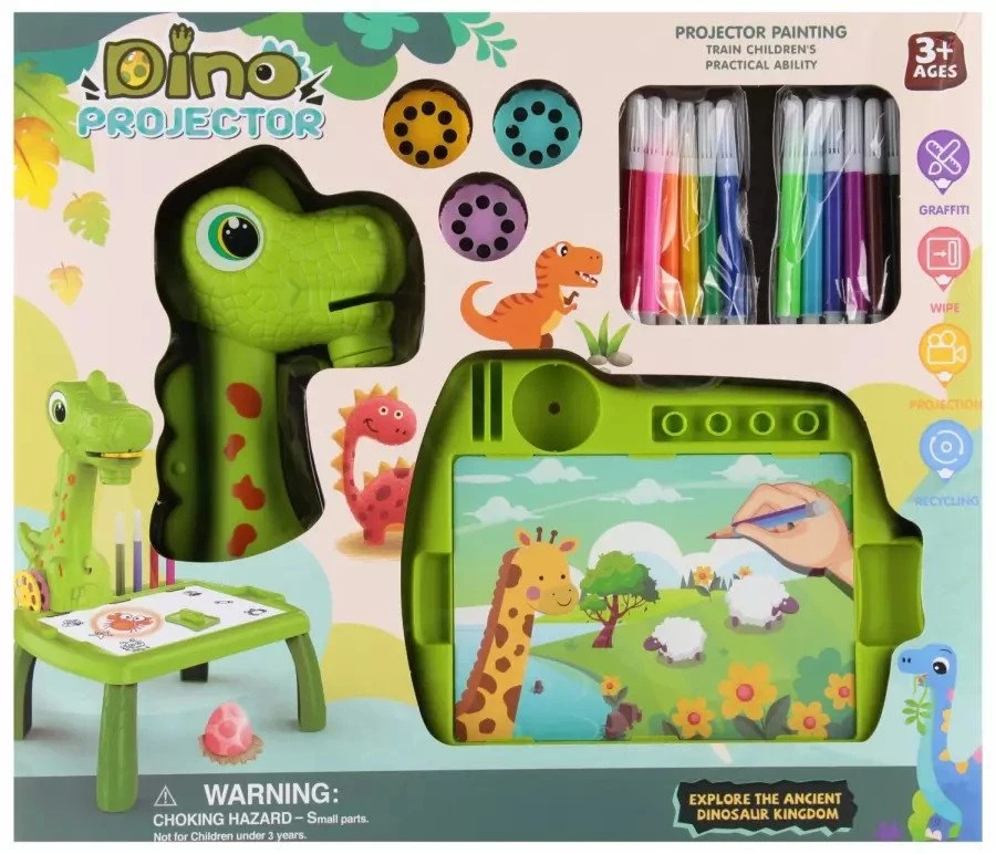 Mega Creative Projektorius DINO B/O AKC 35X30X7 MIX2 MC WB 24/48