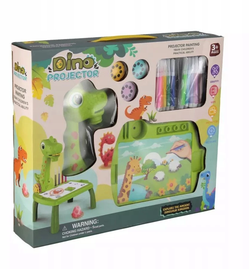 Mega Creative Projektorius DINO B/O AKC 35X30X7 MIX2 MC WB 24/48