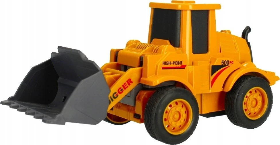 Metalo konstrukcijų staklės 15 cm MEGA CREATIVE 482700 buldozeris