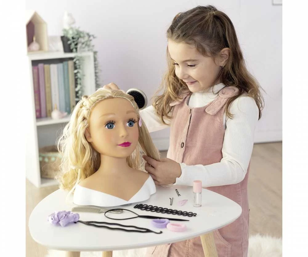 Smoby - My Beauty Skirtas šviesiems plaukams formavimo galvutė (7600320317)