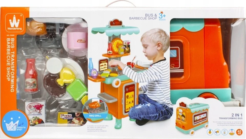 Grilis/Supermarket 2w1 Auto MEGA CREATIVE 482928