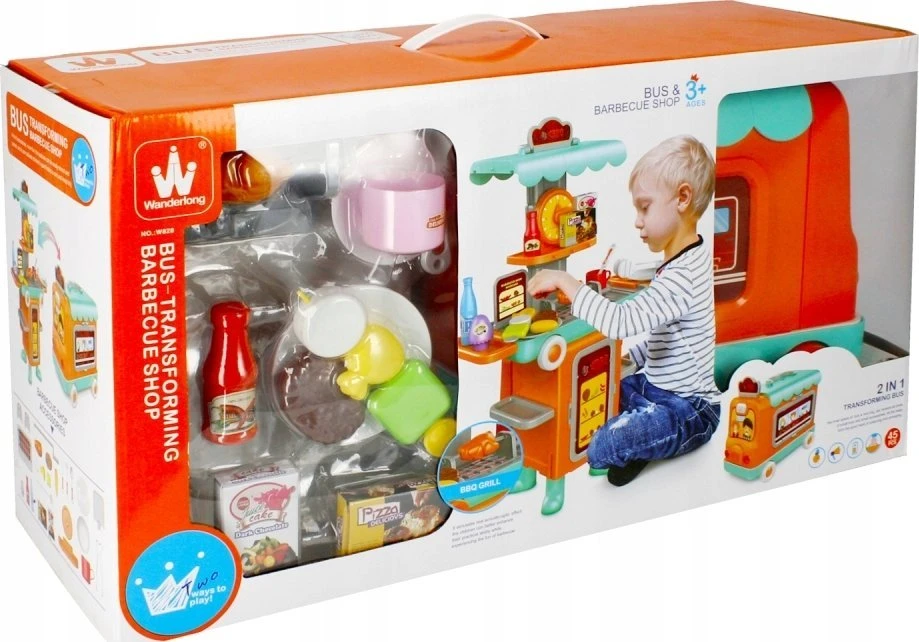 Grilis/Supermarket 2w1 Auto MEGA CREATIVE 482928