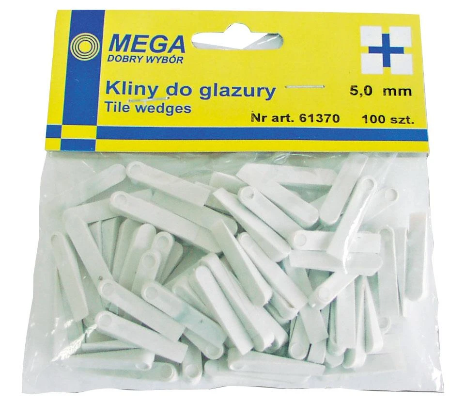 Kliny Plytelių pleištai 10x7x26 100gb