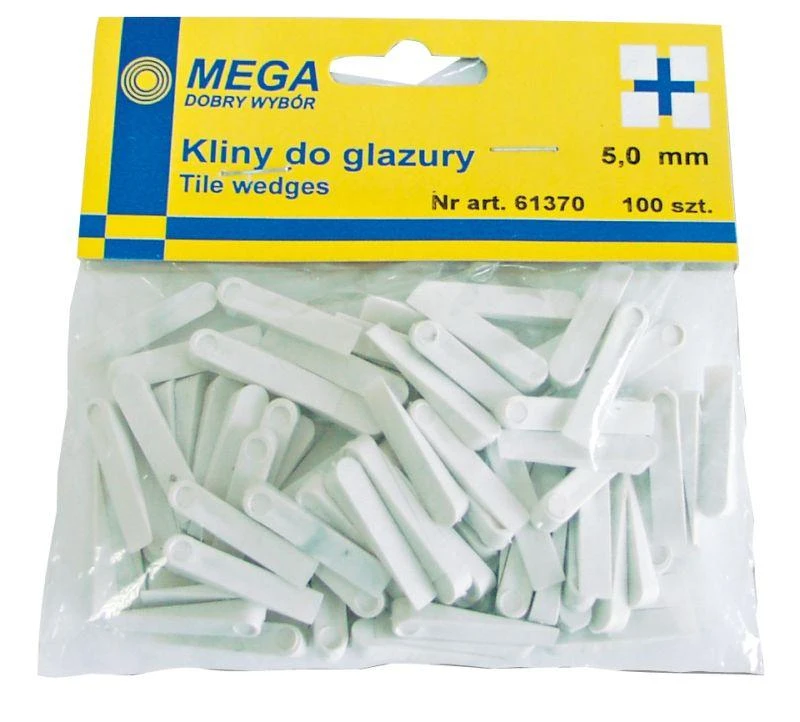 Kliny Plytelių pleištai 5x5x22 100gb