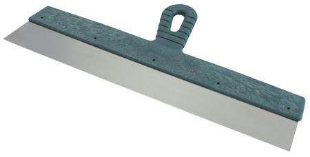 Szpachla Nerūdijančio plieno glaistymo mentelė 450 mm lygi